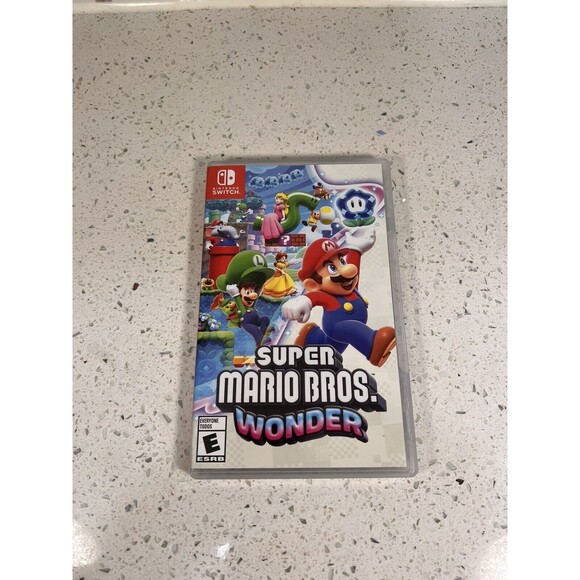 Super Mario bros. Wonder‎ Nintendo Switch Replacement “CASE ONLY” “NO GAME” - Picture 1 of 3